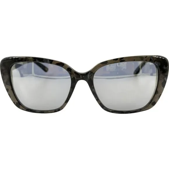 Jimmy Crystal JCS100 Womens Plastic Sunglass 8D0 Blackpearl 55-17 w Mirror Jimmy Crystal JCS100 Womens Plastic Sunglass 8D0 Blackpearl  main image 2